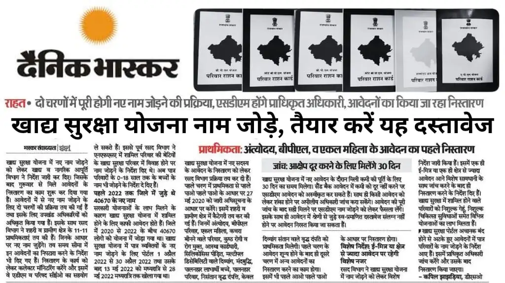 Ration Card में नाम जोड़ने का सुनहरा मौका! जानिए घर बैठे आसान तरीका और जरूरी दस्तावेज़