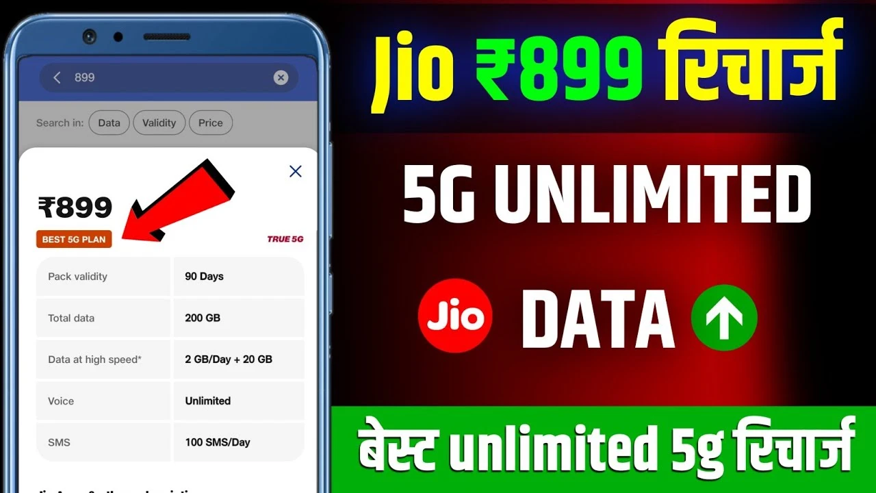 Jio Recharge Plan 899